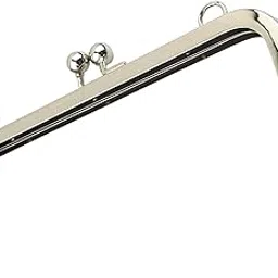 LOOM TREE® Metal Purse Frame DIY Universal Replacement Part for Sewing Bag Making Women Silver | Sewing | Foundations & Undergarments | Purse Handles, Frames & Feet-image-74