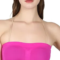 heddz Soft Leather Cord Halter Neck Bra Strap for Strapless Bra,Dresses & Tank Tops-picture-23