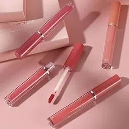 K3NTERPRISES Matte Velvet Liquid Lipstick Set – Shade A – Pack of 6 Mini Lipsticks for Women – Long-Lasting Waterproof Non-Transfer Lip Color Gift Set-picture-16