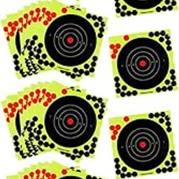ATORSE 40 pcs Splatter Reactive Self Adhesive Shooting Targets Rifle Pistol-image-69