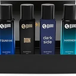 Beardo Day Perfumes For Men 4 x 20ml | Compliment worthy Unisex perfume combo | Long Lasting Perfumes - Fresh & Aquatic Fragrances | Gift for husband | Gift for boyfriend | Gift for Men-image-6