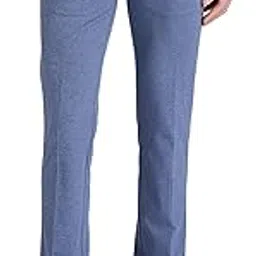 peter england Men's Slim Fit Mid Rise Premium Formal Stretchable Knit Super Trouser | Comfort Lycra | 360-Degree Stretch-picture-38