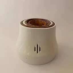 Modular Holder EXO Series (White with Dark Wood Design) Pack of 5 (Batten Holder)-picture-26