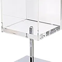 AMKO CSR-EUS Countertop Jewelry Display-Square, Easy to Open Square Top, Chrome-picture-18
