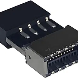 Bejavr USB 2.0 to USB 3.2 Gen 1 Header Adapter Front Panel Connector Motherboard 9Pin to Type-E/USB C-picture-39