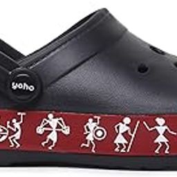yoho Hacker Clogs for Women | All-Day Comfort | Vibrant Style | Easy Care | Unique Tribal Print | Indoor-Outdoor Versatility-picture-15