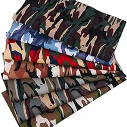 Merishopp 7Pcs 10x10" Cotton Blend Precut Fabric Square Sheets Bundle Scraps for Dolls Crafts | Fabric-picture-16