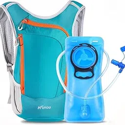 KUYOU Hydration Pack,Hydration Backpack with 2L Hydration Bladder Lightweight Insulation Water Pack for Running Hiking Riding Camping Cycling Climbing Fits Men & Women-picture-49