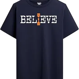 toodlegram T-Shirt for Men/Women Plus Sizes 100% Cotton with Graphic Printed, Regular Fit |Halfsleeve Roundneck |Believe Plus, Size 2XL-9XL | Unisex-picture-19