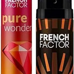 The French Factor Man of The Year & Pure Wonder Deodorant Body Spray For Men and Women, Combo (150ml, Pack of 2)-picture-23