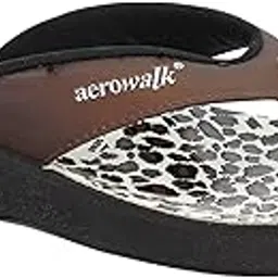 aerowalk Stylish Fashion Slipper for Women | Comfortable| Lightweight | Anti Skid | Casual Office Footwear (0888_COPPER)-picture-18