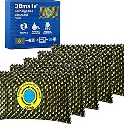 QBmalls 100g Rechargeable Desiccant Pack of 5,Moisture Absorber for Storage,Gun Safes,camper and Cars,Desiccant Dehumidifier for Closets,Drawer,Luggage and Small Spaces-picture-42