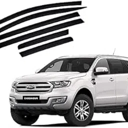 Malik Auto Compatible Chromeline Silverline Door Visor Wind Deflector Lodgy Set of 6 Pieces-picture-11