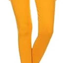 Present High Waisted Leggings for Women - Soft Women’s Leggings in Full Lengths Regular Free Size (28 Till 32) Pack of 1(Mustard)-image-96