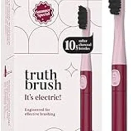 Perfora Electric Toothbrush, 2 Modes, AAA Powered, 24000 Strokes, 90 Days Battery Life | 1 Year Warranty | Electric Brush, Electric Toothbrush For Men, Women & Kids, 001 - Ruby Red (Pack of 1)-picture-17