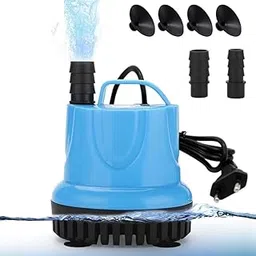 SANSEFERO Premier Plants Submersible Water Pump for Aquarium Water Changing with Bottom Suction Cups-picture-10