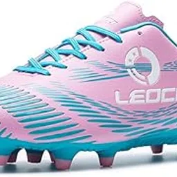 leoci Men's Women's Firm Ground Soccer Cleats Outdoor/Indoor Boys Girls Professional Futsal Football Training Sneakers-picture-23