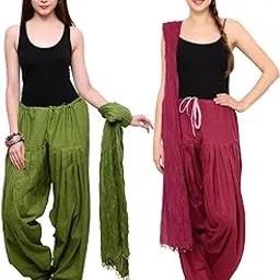 pistaa's Cotton Patialas & Pyjamas Separates-picture-10