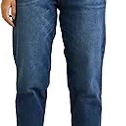 amazon brand - symbol Women's High Rise Ankle Length MOM Fit Jeans-picture-12
