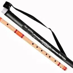 SNAPNCLAP DD Base Flute Bamboo Flute (24 cm) with Cover - Handcrafted Natural Bamboo Flute, Rich Sound, Durable & Easy to Play, Ideal for Beginners & Professionals-picture-10