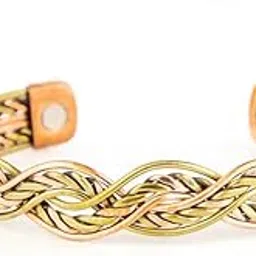 myjewel Timeless Copper Serenity Unisex Adjustable Cuff Bracelet - 99.9% Pure Copper Bangle, Gift for Him or Her on any Occasion or Regular Wear-picture-47