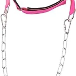 Merishopp Fitness Neck Harness for Weight Training Support Versatile Wide Padded Strap Rose Red|Sporting Goods | Fitness Running & Yoga | Strength Training | Other Strength Training-image-82