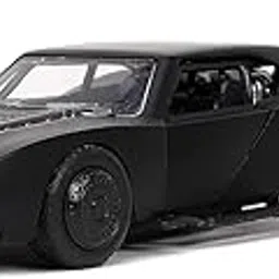 Jada Toys 253213008 The Batman Batmobile with Figure 1:32 in CDU, Black/White-picture-21