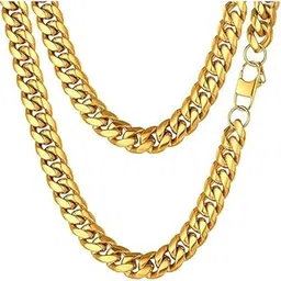 Gold Chain For Boys, Girls, Men and Women Gold Plated Men Chain_013-picture-30