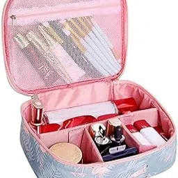 NY Enterprise Unique Design Women's Cosmetic Bag Makeup Storage Zipper Pouch Toiletry Multi Utility Kit for House, Travel and Outdoor Activity Lodging Girls Gift Item (Multi)-picture-43