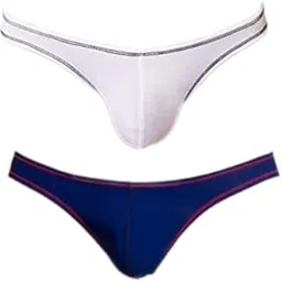bruchi club Mens and Boys Thong Strechable Cotton Underwear Unique Flexible Pack of 2-picture-32