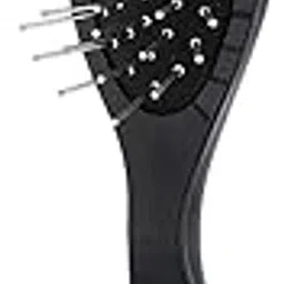 Pinaka Classic Cushioned Hair Brush For Men & Women, All Hair Types (Black)-picture-49