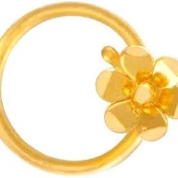 p.c. chandra jewellers 22k (916) Yellow Gold Nose Ring-picture-24
