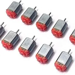 ERH India (Pack of 10) DC Motor for DIY Projects Small Electric Toy Motor Kit 3V to 6V DC Motor Kit-image-33