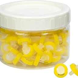 Syringe Filters Nylon Hydrophilic Filtration 0.22um Micron Pore Size 13mm Membrane Diameter Lab Nylon Membrane Disc Non-Sterile by Labfil, Pack of 100-image-18