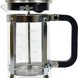 THE BEAN CO French Press Coffee Maker 600 ML | With 4 Level Filtration System | Heat Resistant Borosilicate Glass-Stainless Steel Plunger-Coffee Press Espresso,Cold Brew & Tea-Easy Clean Coffee Maker-picture-29