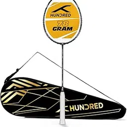 Hundred Glory Limited Edition Strung Badminton Racket with Full Racket Cover | 78 grams | Matte Finish | Maximum Tension ≤ 32 LBS-picture-40