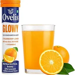 Glow Effervescent Tablets, Strawberry & Lemon Flavour, 500mg Glutathione with Vitamin C, (15 Tablets) (1)-image-90