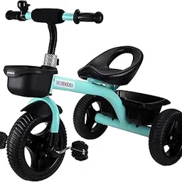 Minius Tricycle for Kids|Baby Trikes|Tricycle with Dual Storage Basket|Boys|Girls|Age Group 2 to 5 Years MM_7007 (Sea Green)-picture-26