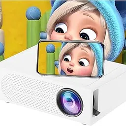 Mini Portable Projector for iPhone -Adorezyp Video Projector HD 1080P Support Pico Movie Projector to Watch Cartoon, Phone Projector Compatible with USB for Kids Gift-picture-23