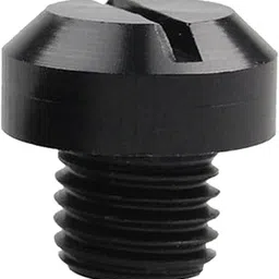 MAXBELL 2 Pcs M10x1.25 Rearview Mirrors Thread Hole Plug Screw Bolts Black Reverse-picture-23