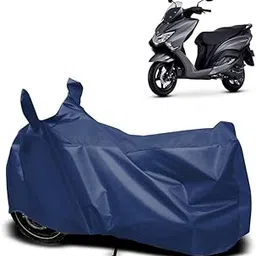 RABABLI- Scooter Body Cover Compatible with Suzuki Burgman Street 125 Dustproof,Sun Heat,Rain & UV All Protection Cover(Navy-picture-21