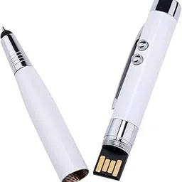 ATORSE 5In1 USB Flash Disk Led Light Money Detector Meeting Writing Pen White 256Gb-picture-55