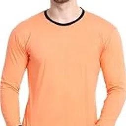 diwazzo Color Block Men Round Neck T-Shirt-picture-35