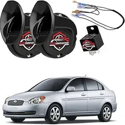 AUTOINNOVATION 12V Snail Electric Car Horn - Ultra Loud Air Horns for Scooters, Bikes, Trucks, and Vans (Pack of 2)-picture-55