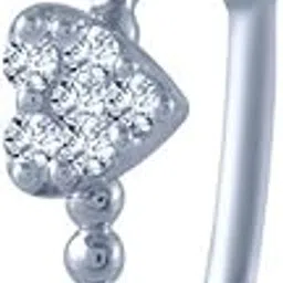 p.c. chandra jewellers 14k (585) White Gold and Diamond Ring for Women-picture-21