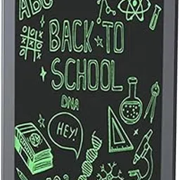 12-inch Black LCD Writing Tablet – Portable, Reusable Writing Pad for Kids & Adults | Doodle Board, Magic Slate, Drawing Board, Paper-Like Writing Experience with One-Click Erase & Lock Button-picture-12