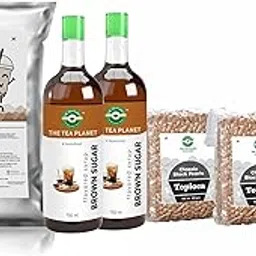 The Tea Planet Irish Cream Tiger Series/Brown Sugar Milk Tea Starter Kits - 65 Servings(Approx.) -350ML Per Kit-image-86