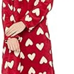 camey Women Winter Long Sleeve Printed Woolen Nighty-picture-46