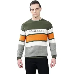 cantabil Striped Round Neck Full Sleeves Regular Fit Mens Casual Sweater | Casual Sweater for Men | Mens Sweater for Winter Wear (P_MSWT00112)-picture-25