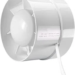 5'' Inch Duct Fan Exhaust Vent Air Cooled Hydroponic Inline Blower 240M3/Hr (White)-picture-14
